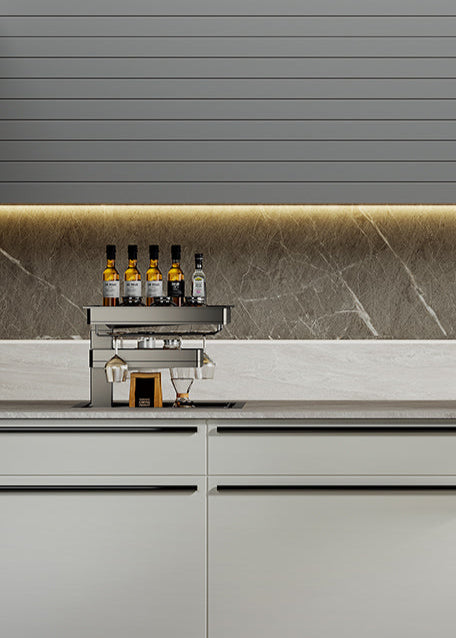 【KODA】Kitchen Countertop Electric lift system pull-out basket 廚柜台面電動升降收納系統 | 廚房配件 | 櫥柜  | 拉籃 |