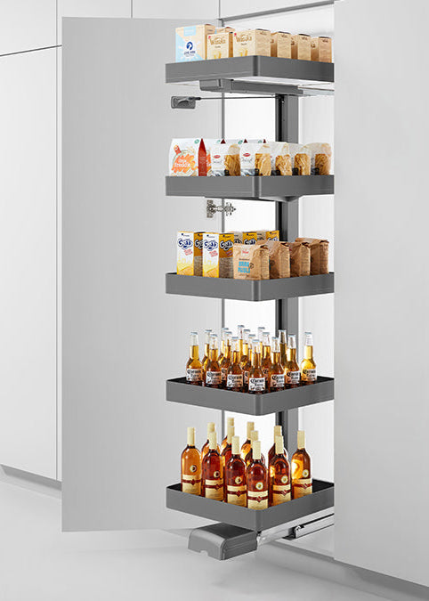 【KODA】Soft-closing Tall swing High Storage pull out kitchen basket 緩衝關閉大容量開門拉籃 | 廚房配件 | 櫥柜  | 拉籃 |