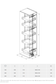 SIGE 265M Rotating pull-out tall basket / larder  旋轉式高柜拉籃 | Made in Italy |