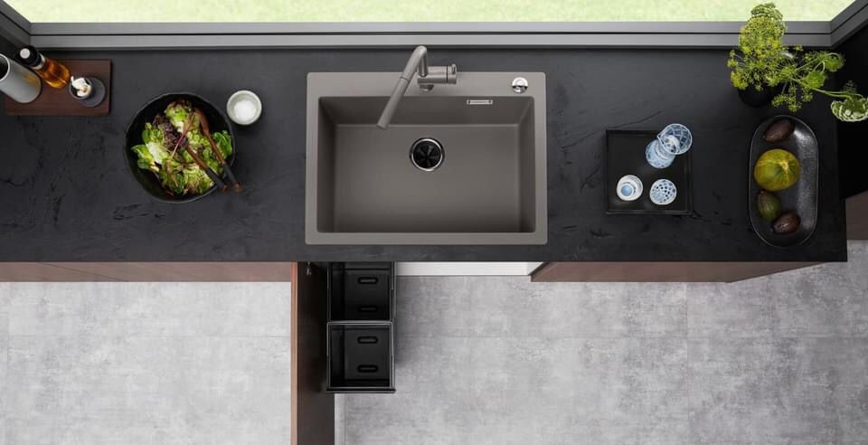 BLANCO PLEON 8 700mm Silgranit Sink 德國製造火岩灰色花崗石盆PLEON 8 | Made in Germany |