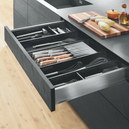 【NEW】BLUM AMBIA-LINE Drawer Knife Holder 柜桶刀架 | 抽屜分隔整理 | 家居收納 |