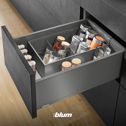 【NEW】BLUM AMBIA-LINE Deep Drawer Spice Rack with Box 高柜桶香料調味架 | 抽屜分隔整理 | 家居收納 |