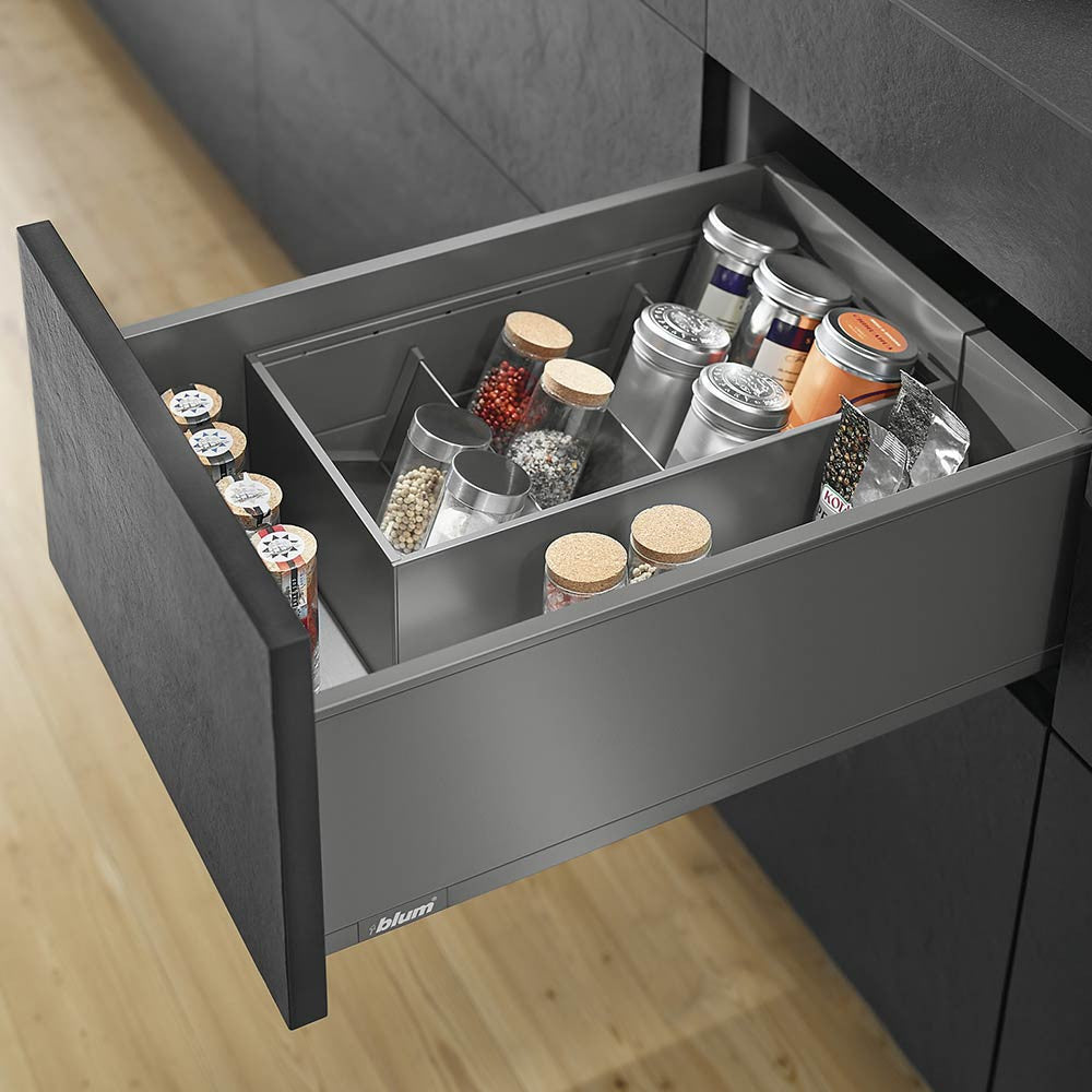 【NEW】BLUM AMBIA-LINE Deep Drawer Spice Rack with Box 高柜桶香料調味架 | 抽屜分隔整理 | 家居收納 |