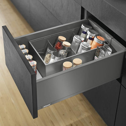 【NEW】BLUM AMBIA-LINE Deep Drawer Spice Rack with Box 高柜桶香料調味架 | 抽屜分隔整理 | 家居收納 |