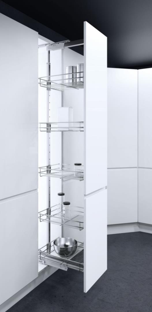 VAUTH-SAGEL soft-closing kitchen tall pull out kitchen basket 緩衝關閉高深拉籃 | Made in Germany | 廚房配件 | 櫥柜  | 拉籃 |