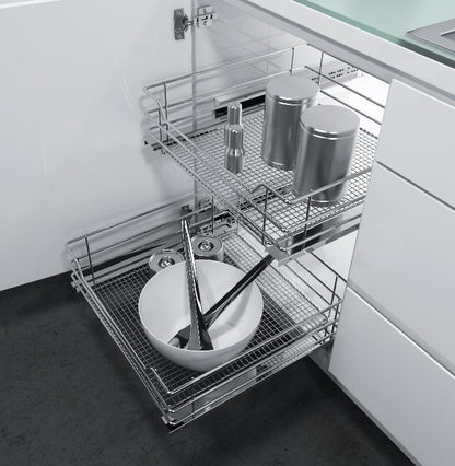 VAUTH-SAGEL soft-closing pull out basket 緩衝關閉四邊拉籃 | Made in Germany |