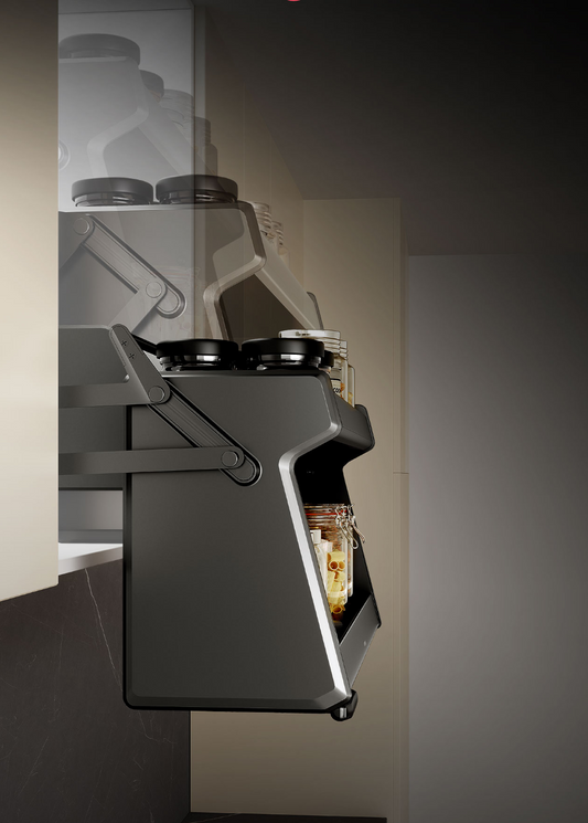 【KODA】Kitchen wall unit pull-out pull-down basket 廚柜吊柜手動下拉式拉籃 | 廚房配件 | 櫥柜  | 拉籃 |
