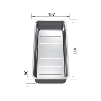 BLANCO Stainless Steel Kitchen Sink Drain Basket 德國Blanco不銹鋼濾盤 (227692) | 廚房配件 | 櫥柜  |