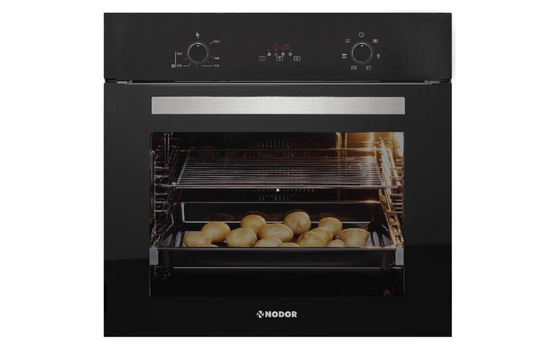 NODOR D7040FBK / D7040FWH 600mm aQuaClean oven 75公升多功能嵌入式半自動水潔淨焗爐