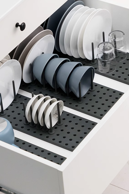 BLUM ORGA-LINE 抽屜嵌件- 刀叉盤不鋼櫃刀叉盤|刀叉盤 |抽屙分隔整理|家住收納 |
