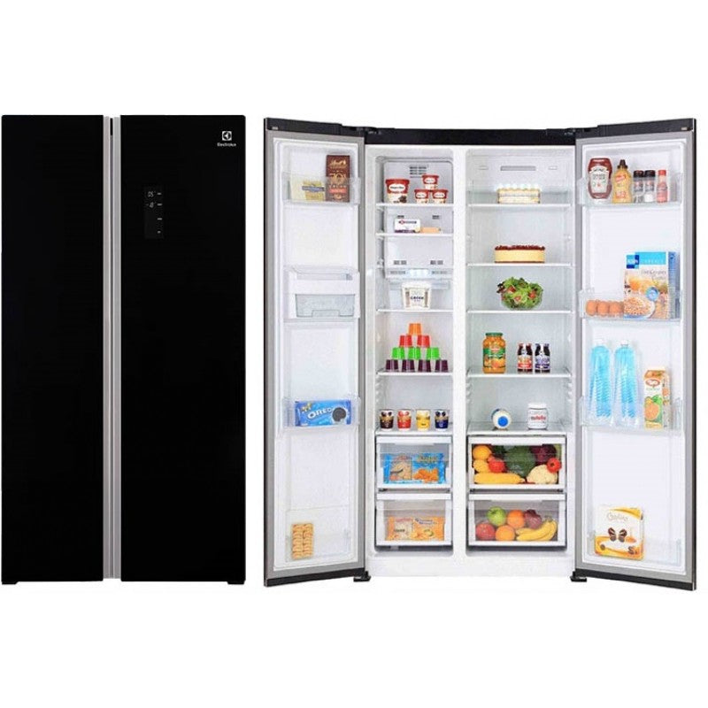 Electrolux ESE6101A-BSG 911 mm(W) 並排食品中心（獨立式） 獨立式對開門 雙門大雪櫃 |廚房電器 |家電 |