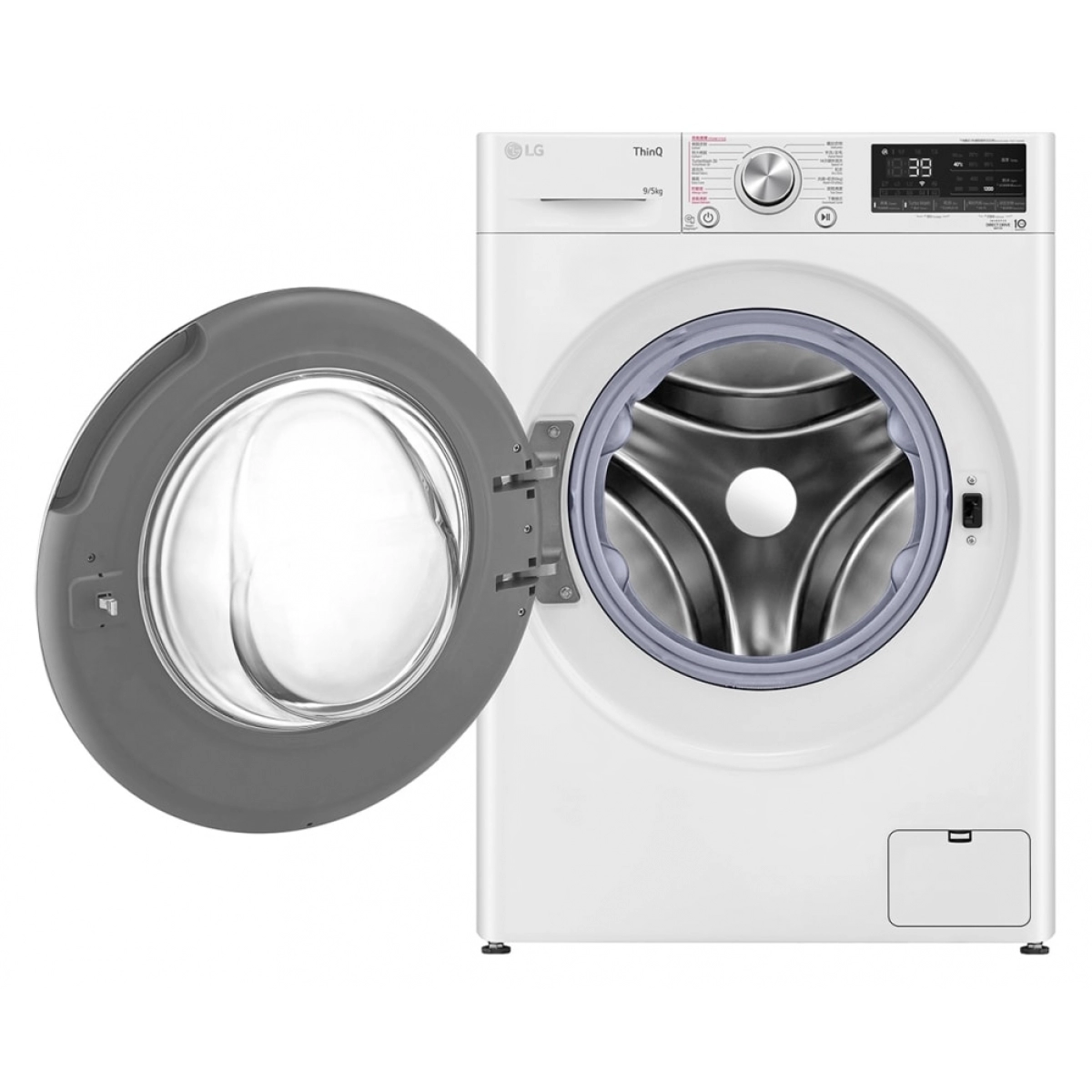LG FV9A90W2 9.0/5.0公共 1200轉Vivace人工智能洗衣乾衣機 (此為F-C12085V2W 新款) 