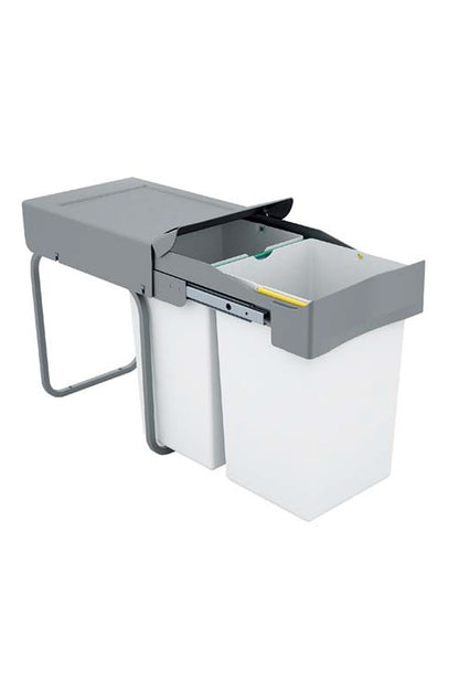 28L. Pull-out Kitchen Waste bin 抽屜式廚房垃圾桶 垃圾分類 | Waste Separation | Eco Recycling  | Kitchen Trash can, Rubbish Bin | Made in Italy |