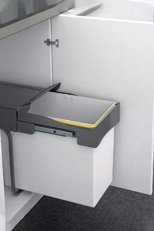 28L. Pull-out Kitchen Waste bin 抽屜式廚房垃圾桶 垃圾分類 | Waste Separation | Eco Recycling  | Kitchen Trash can, Rubbish Bin | Made in Italy |