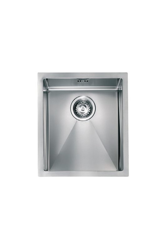 LUISINA 340mm R10-Corner Square Stainless Steel Sink 意大利製造小圓角不銹鋼雙星盆 | Made in Italy |