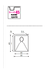 LUISINA 340mm R10-Corner Square Stainless Steel Sink 意大利製造小圓角不銹鋼雙星盆 | Made in Italy |