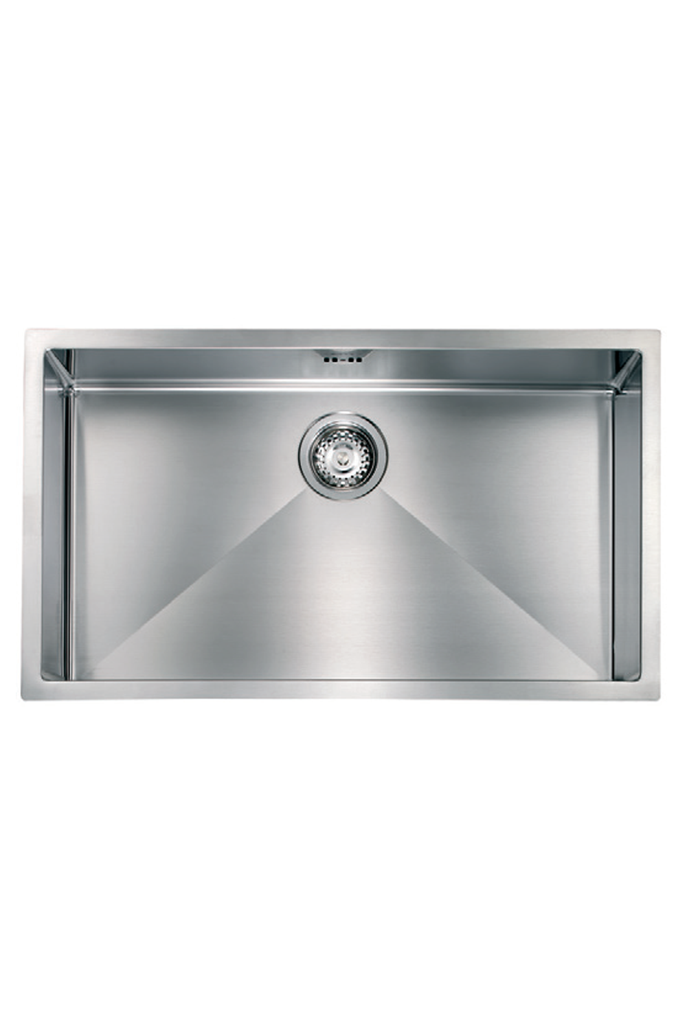 LUISINA 720mm R10-Corner Square Stainless Steel Sink | Made in Italy |