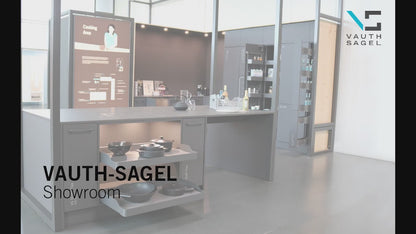 VAUTH-SAGEL soft-closing pull out kitchen basket (For pull-out) 緩衝關閉三邊拉籃 (連接抽屜面板用) | Made in Germany | 廚房配件 | 櫥柜  | 拉籃 |