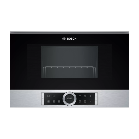 BOSCH Series 8 BEL634GS1B Built-in microwave oven with Grill 博西微波燃燒爐連烤功能|填入式 |廚房電器 |家電 |