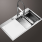 CM ITALIA Stainless steel drain bowl for CM sinks | Made in Italy | 意大利製 不銹鋼去水盒 瀝水籃 碗碟籃 洗菜 配合CM星盆 廚房