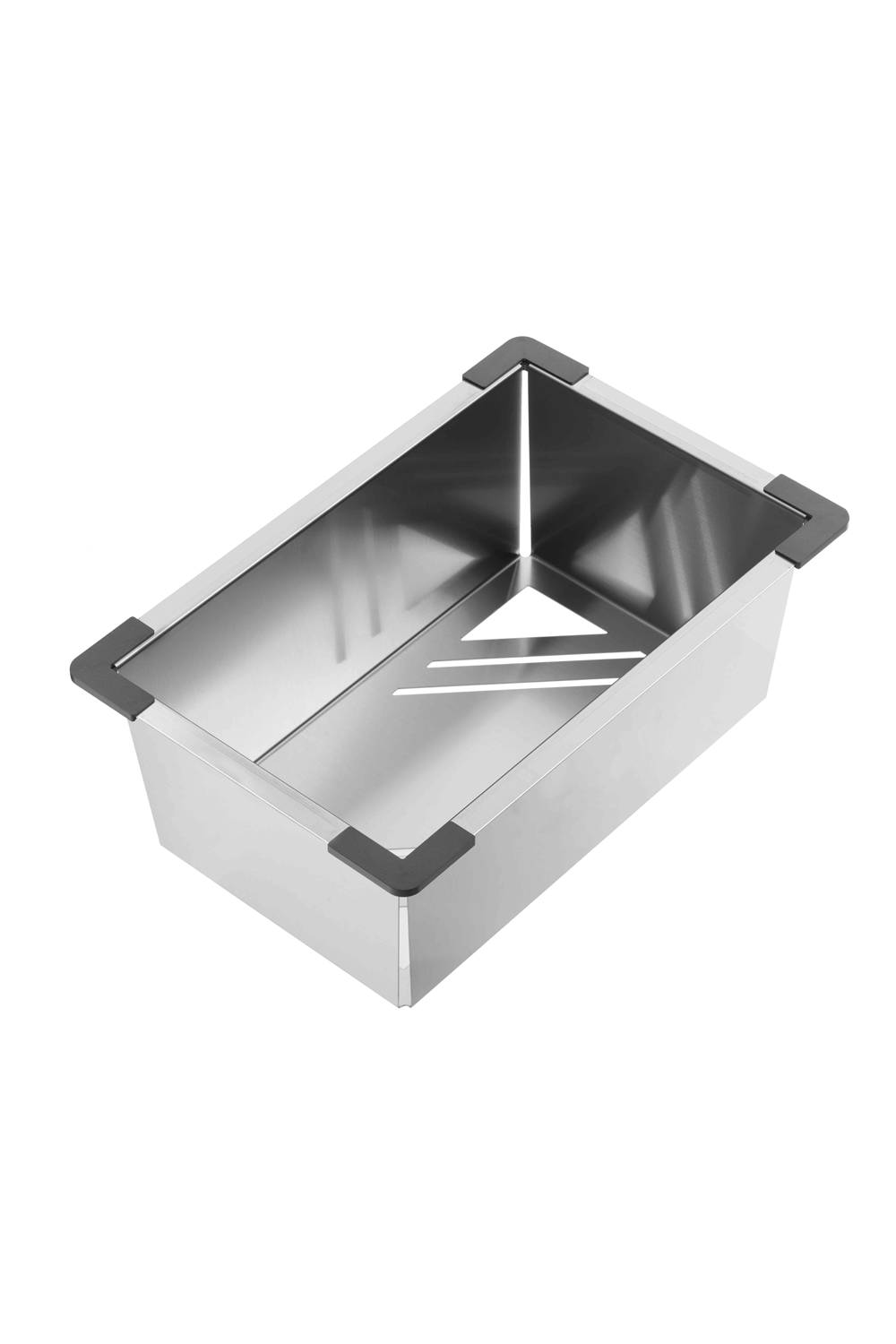 CM ITALIA Stainless steel drain bowl for CM sinks | Made in Italy | 意大利製 不銹鋼去水盒 瀝水籃 碗碟籃 洗菜 配合CM星盆 廚房