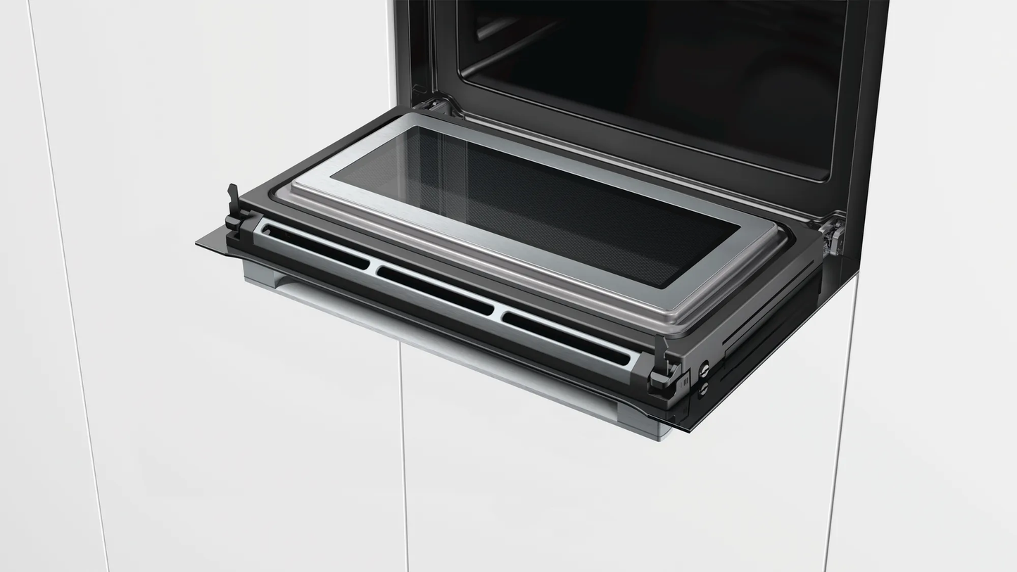 BOSCH Series 8 CMG633BS1B Combi oven with microwave 博西 緊湊型 多功能微波烤箱 微烤一體機 | 嵌入式 | 廚房電器 | 家電 |