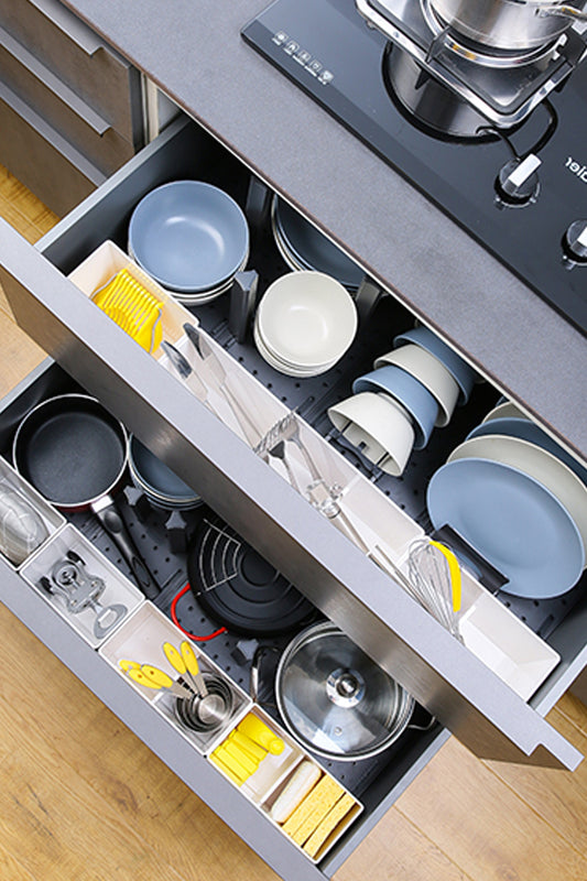 H.260mm Deep drawers magic organizers for Pots & Pans, Bowls & Plates, Utensils 260mm高抽屜整理分隔片 收納 家居整理