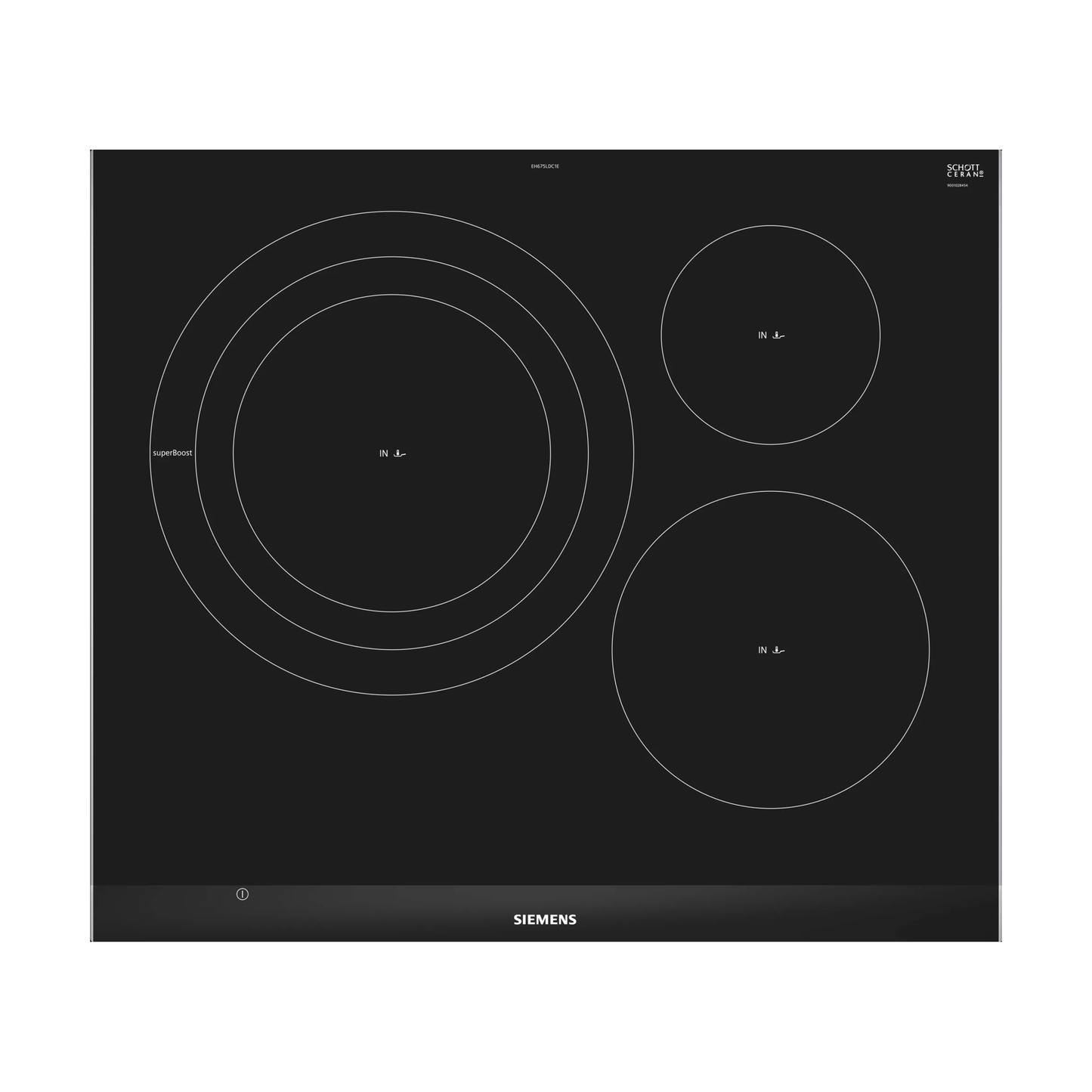 SIEMENS iQ300 EH675LDC2E 600mm Induction hob | Made in Europe |