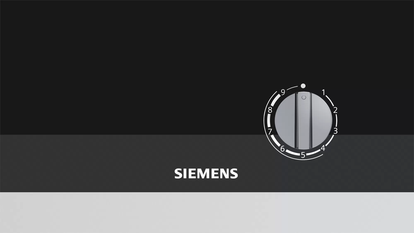SIEMENS iQ700 ER3A6AB70X/ER3A6AD70L 300mm Gas cooktop, Ceramic glass | Made in Europe |