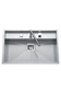 LUISINA R0-Sharp Corners Sunken Stainless Steel Sink | Made in Italy |