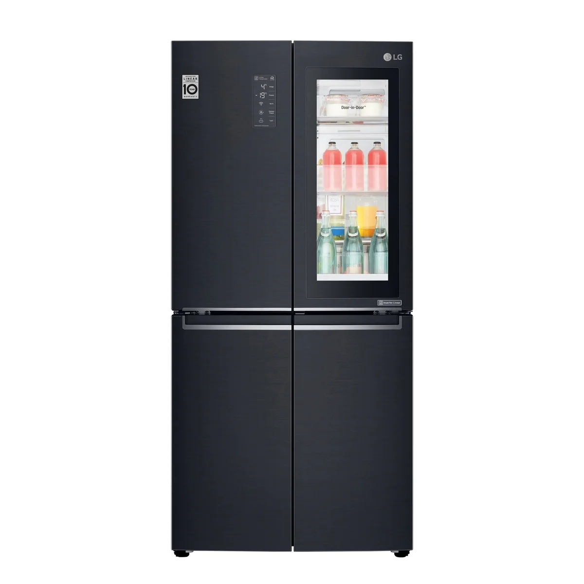 LG F521MC78 InstaView Door-in-Door™ side-by-side fridge 458L 對門式雪櫃