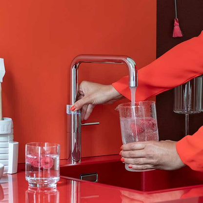 【QUOOKER】FUSION SQUARE 滾水水龍頭 Instant Hot /or Warm /or Chilled /or Sparkling Water Tap | From Netherlands |