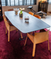 Custom-made Table with Solid Surface Materials 專業訂造餐桌 餐台 使用耐刮耐磨廚房台面物料