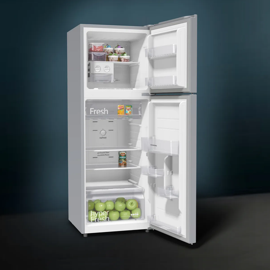 SIEMENS iQ300 KD25NVL3AK freestanding fridge-freezer 155.6 x 55 cm Inox-look