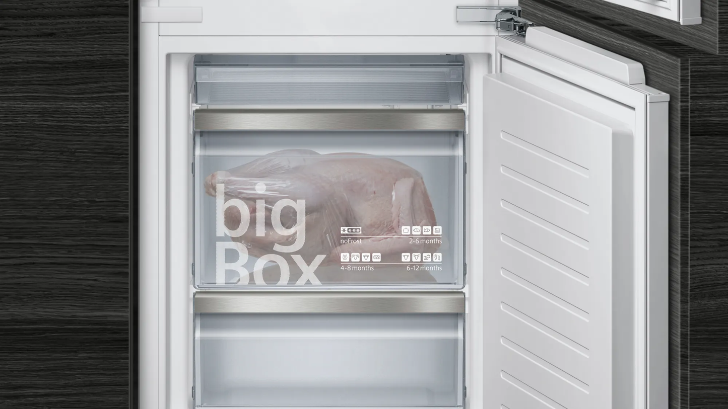 西門子iQ500 KI86NAF31K 內置冰箱和冰櫃|德國製造 |