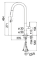 NOBILI POP 拉出式 Sprout 廚房水槽龍頭 PO108137CR |意大利製造 |