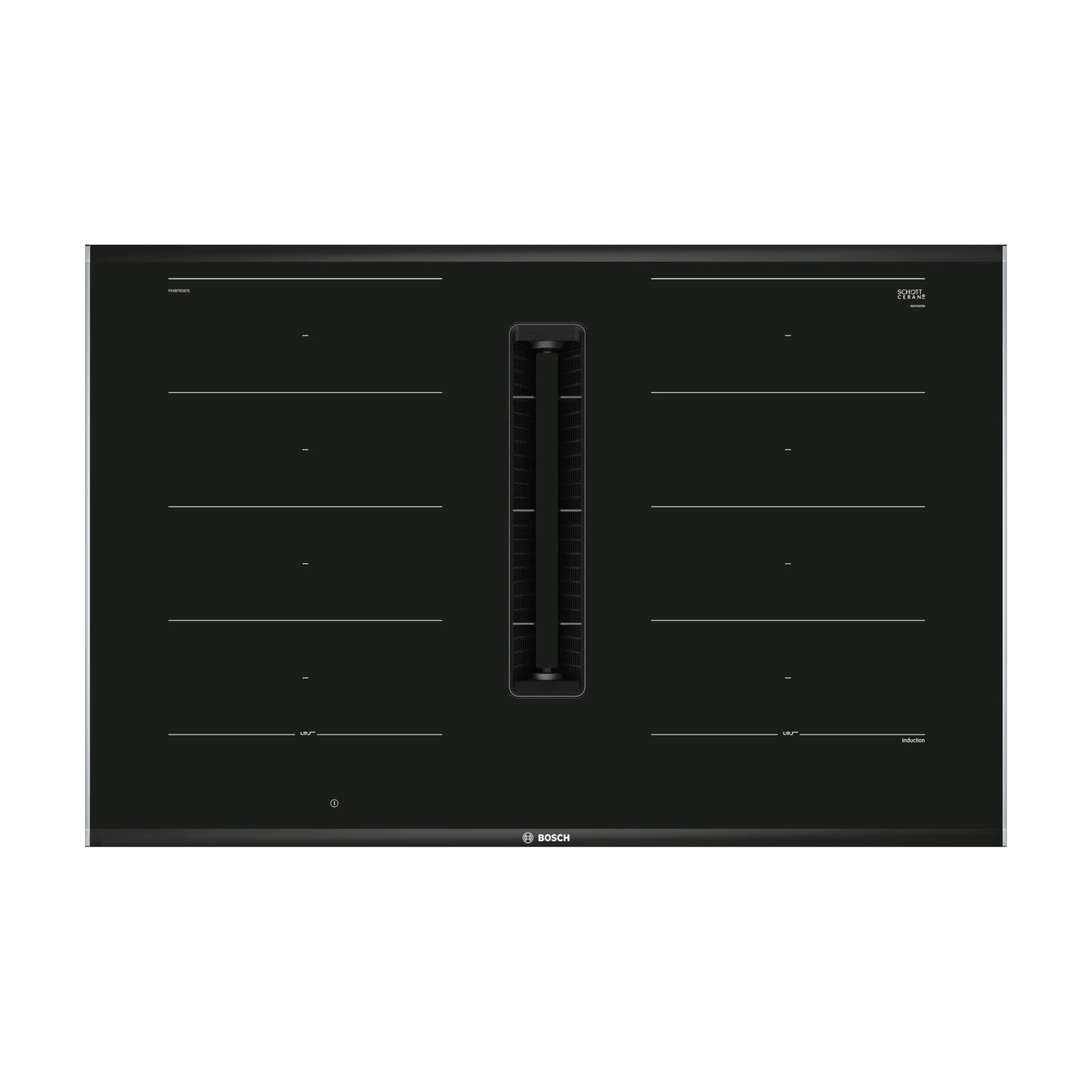 BOSCH PXX875D67E 800mm Induction Hob with Integrated Ventilation Module  博西 內建抽油煙機全區電磁灶 | 嵌入式 | 廚房電器 | 家電 |