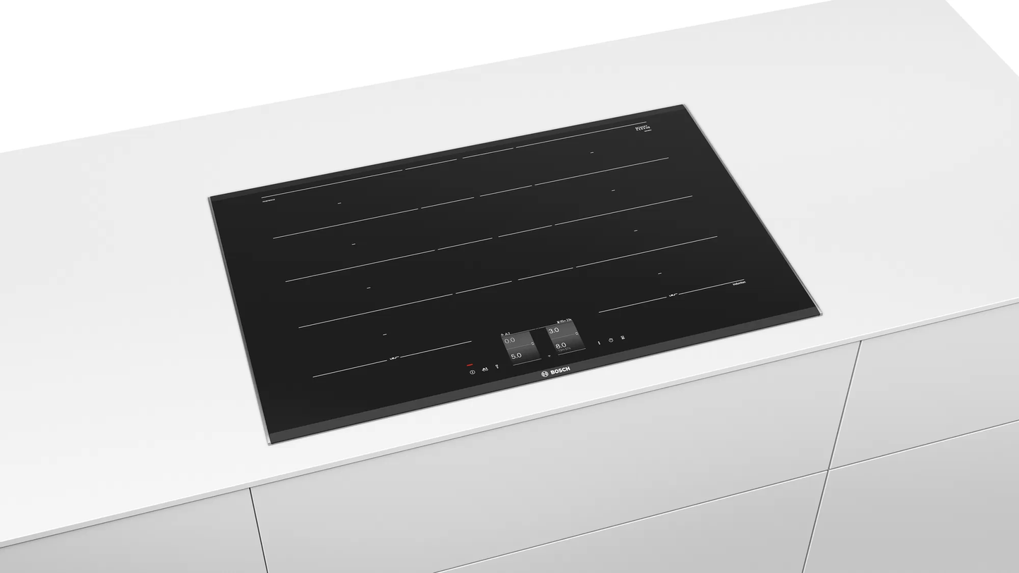BOSCH PXY875KW1E 800mm Induction Hob with automatic temperature control 博西 全區電磁灶 連電動溫度控制功能  | 嵌入式 | 廚房電器 | 家電 |
