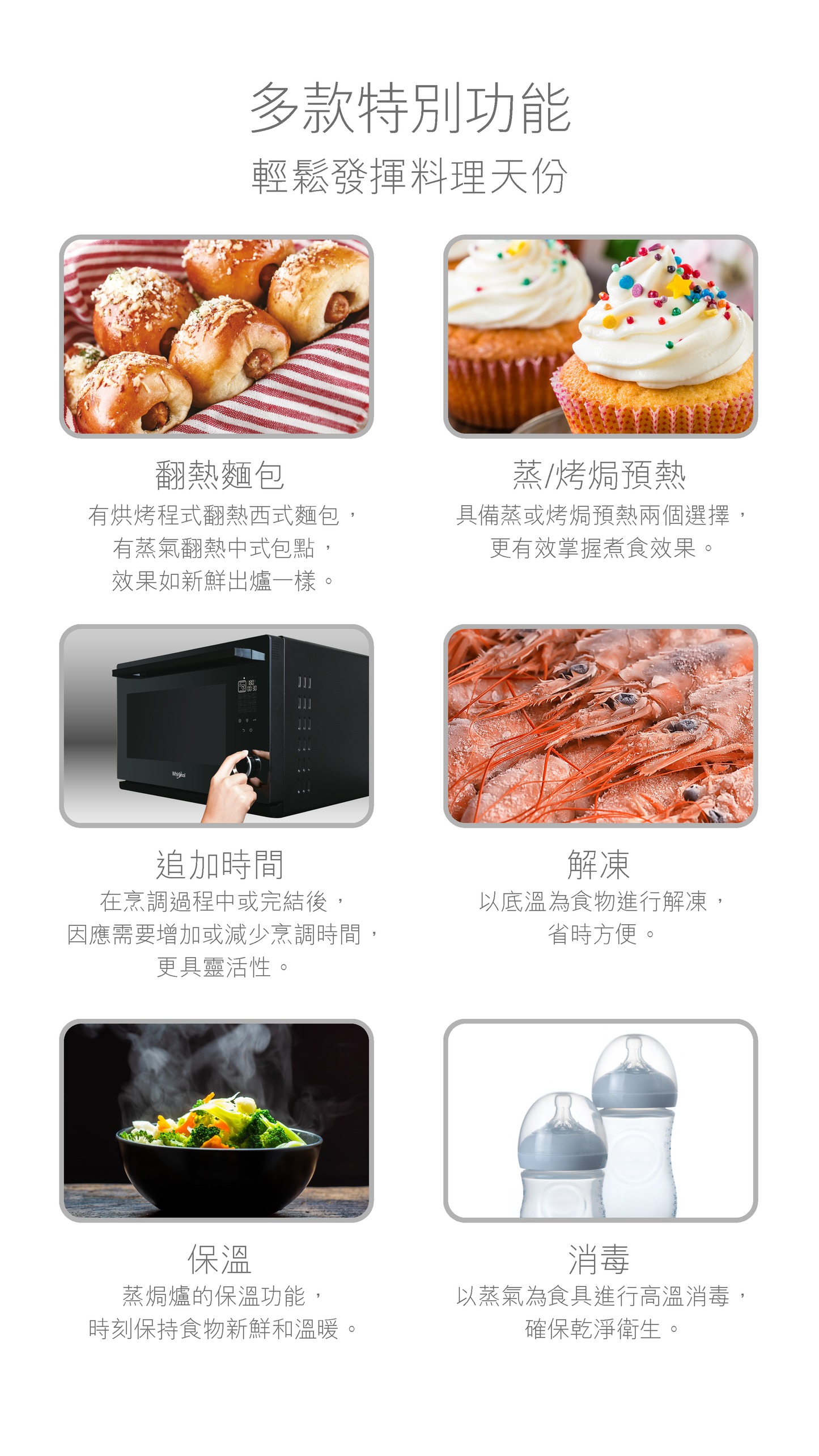 WHIRLPOOL CS2320 Combi Freestanding Steamer 座台蒸爐