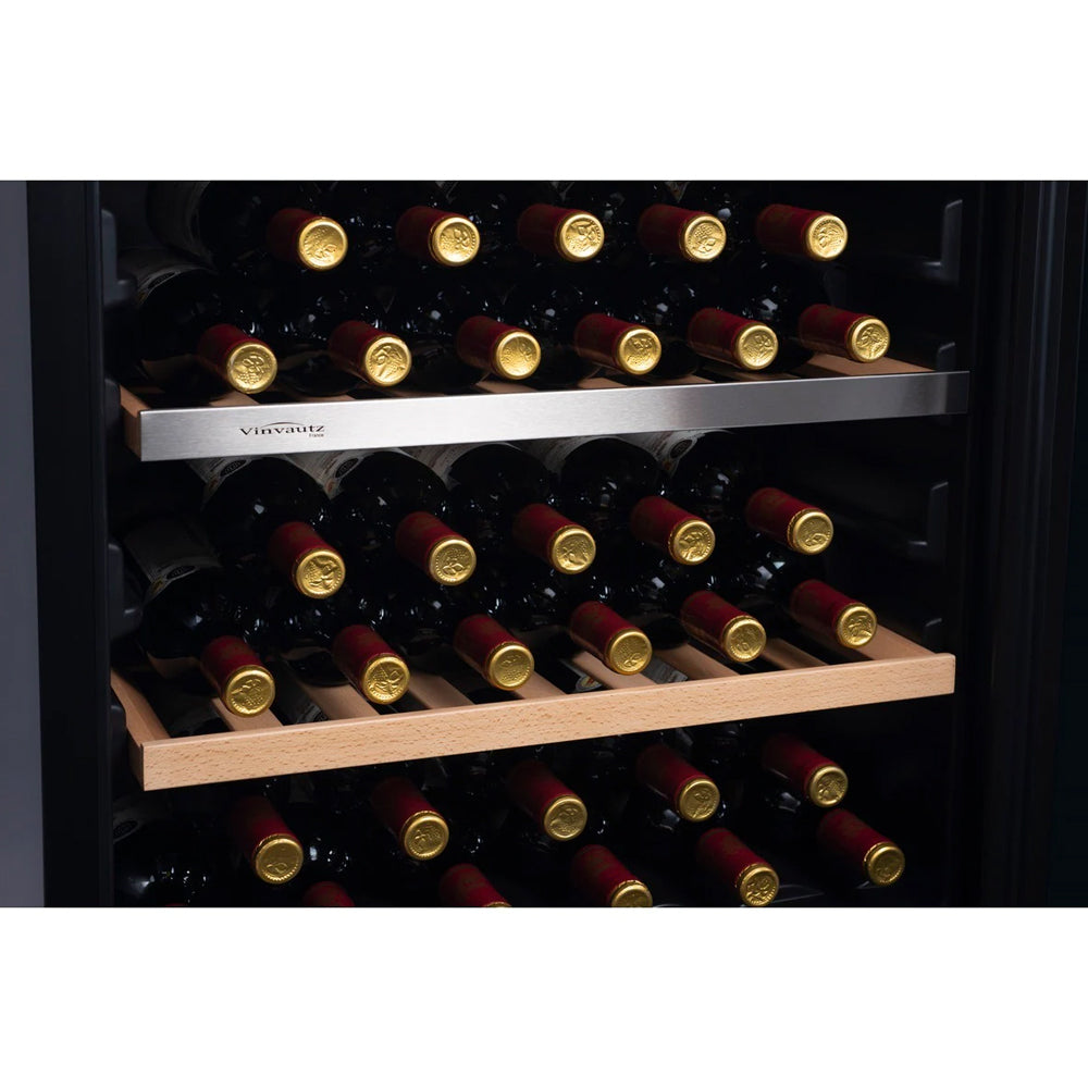 【Vinvautz】151 Bottles Built-in Wine Cellar VZ151SSFG