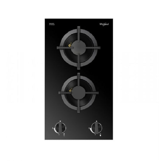 Whirlpool AWK231/BT 300mm Domino double burner hob (FREE INSTALLATION!)
