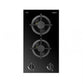 Whirlpool AVK231/BT 300mm Domino double burner hob