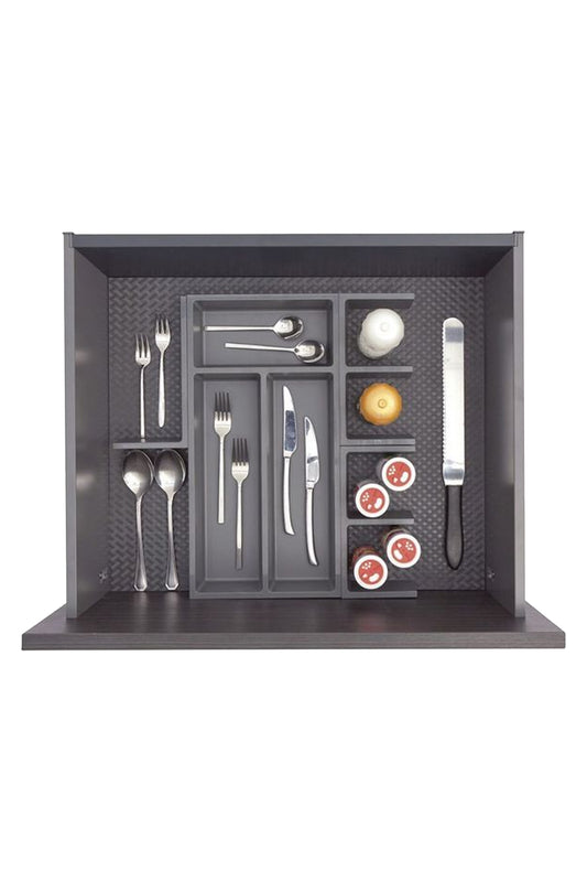 Innovative adjustable frame drawer organizer (include nonslip mat) | Made in Germany | 德國製 可調節刀叉分類 (連防滑墊) 收納 家居整理
