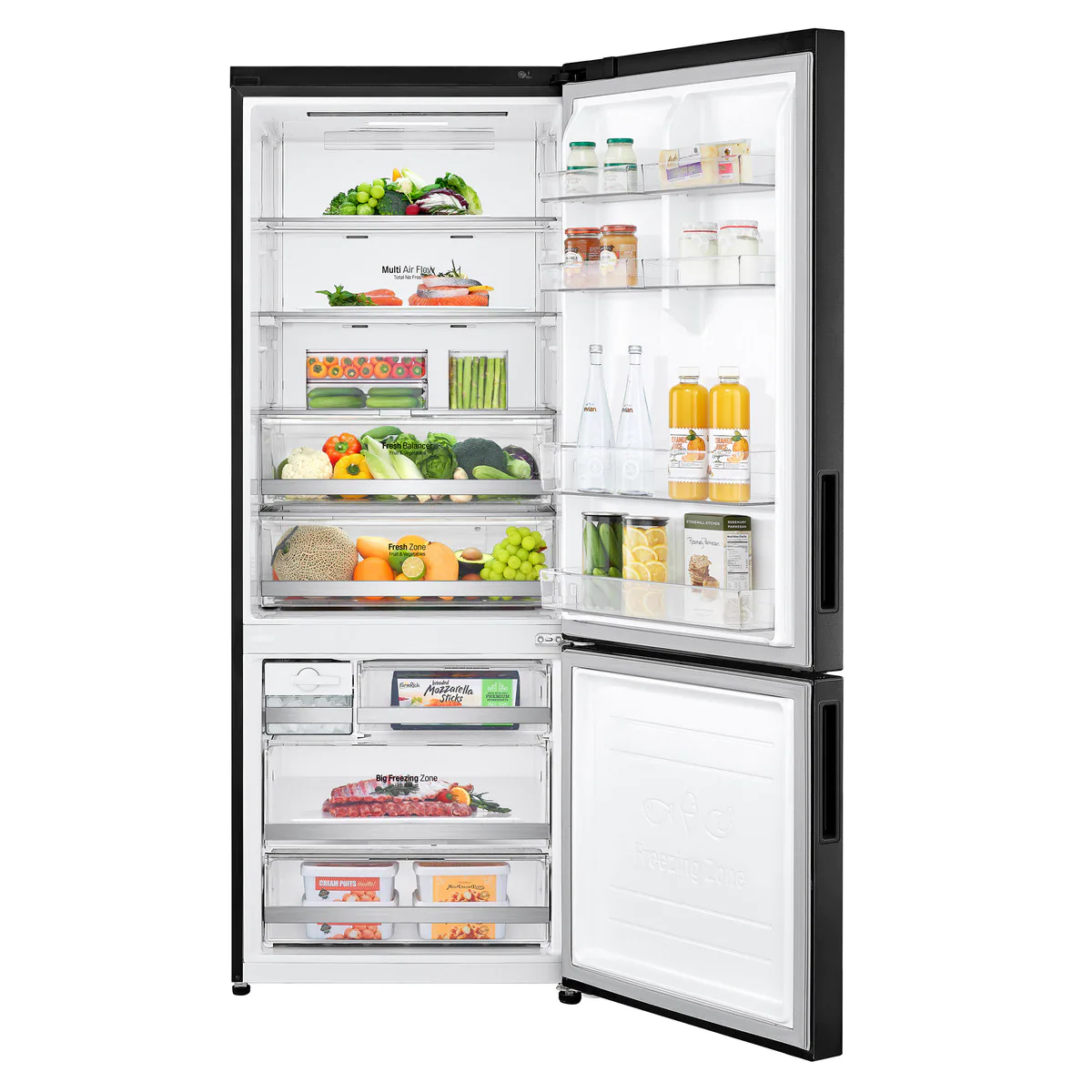 LG M461MC19 451L Bottom Freezer Refrigerator 智能變頻式下置式冷凍型雪櫃