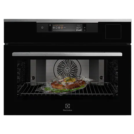 ELECTROLUX 450mm(H) SousVide SteamPro Oven 歐洲製造 45厘米二合㇐嵌入式 慢煮蒸焗爐 KVAAS21WX | Made in Poland | 嵌入式 | 廚房電器 | 家電 |