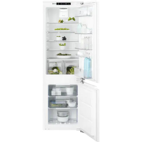 Electrolux ENN2859AOW 1768mm (H) Fully integrated TwinTech® Fridge Freezer 嵌入式 油壓門鉸 微霜雪櫃 | 廚房電器 | 家電 |