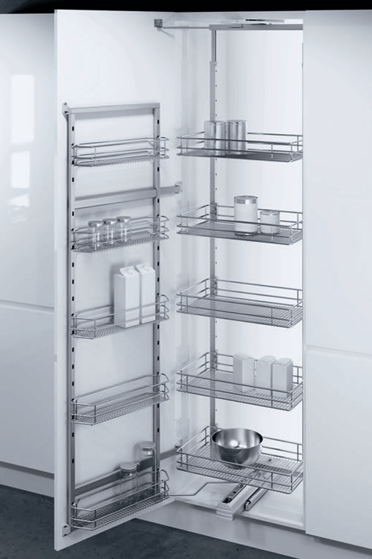 VAUTH-SAGEL soft-closing Tall swing pull out basket 緩衝關閉 開門組合拉籃 | Made in Germany |