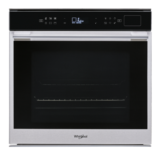 WHIRLPOOL W7OS44S1P Built-in Oven with Steam & Pyrolytic Cleaning | Made in Italy |